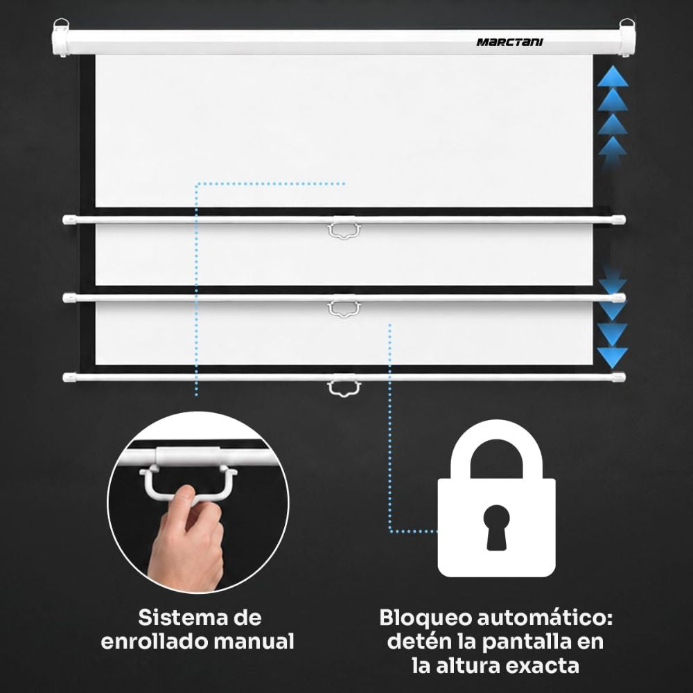 Detalle de la tela mate anti-transparencia de 3 capas con reverso negro que bloquea la luz ambiental.